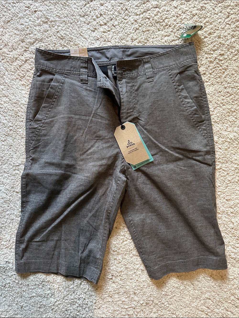 Prana Men's Gravel Furrow Short
